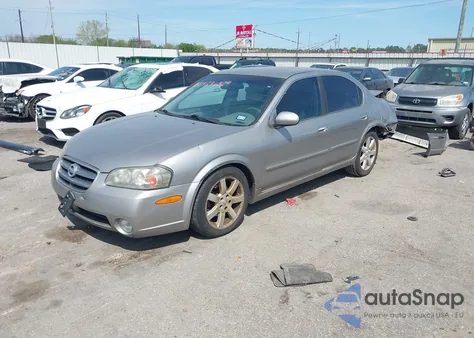 2002 Nissan Maxima Gle z USA, uszkodzony, nr VIN JN1DA31D12T402664